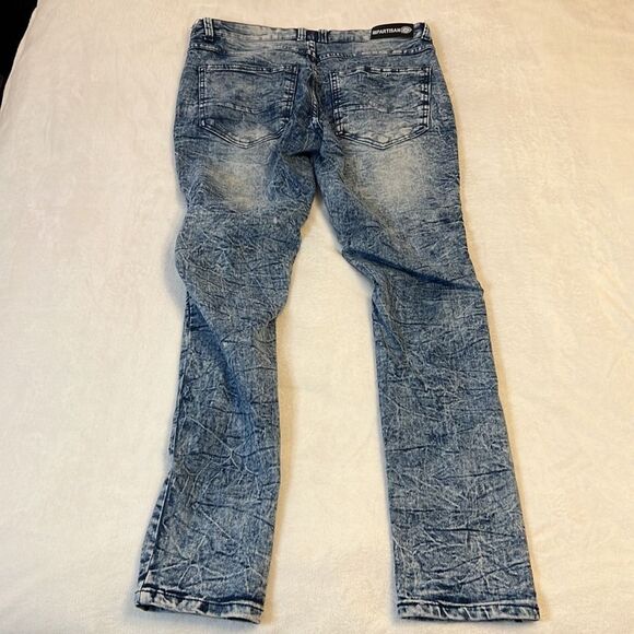 Partisan Acid Wash Jeans - Size 32 - Picture 8 of 11